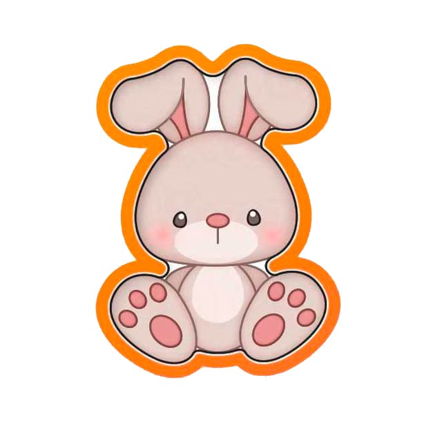 Cortador Conejo N°1 Plástico3