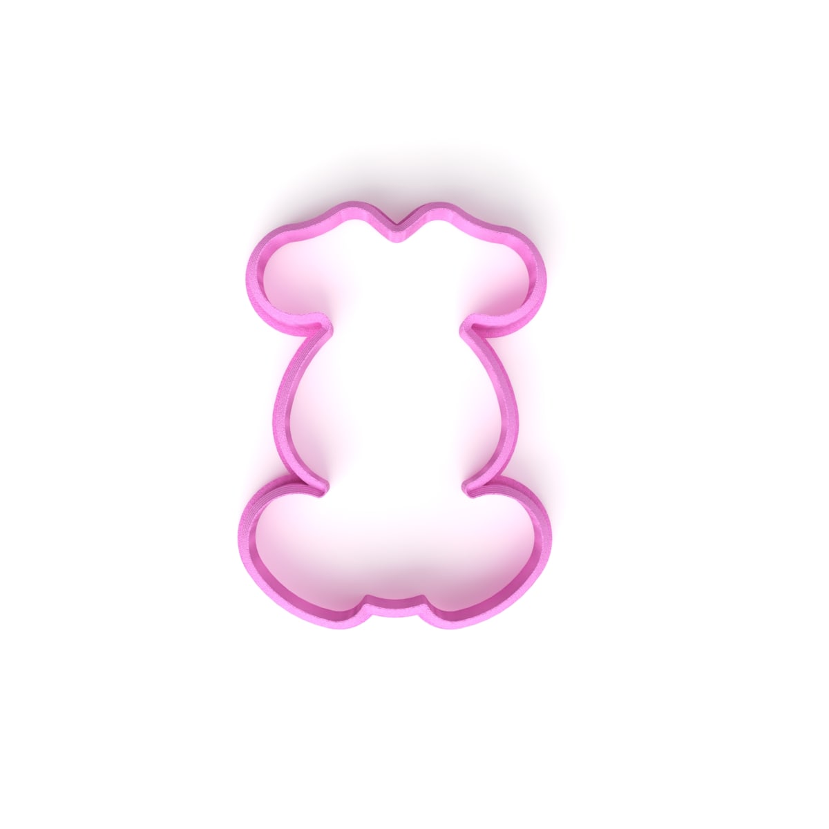 Cortador Conejo N°1 Plástico2