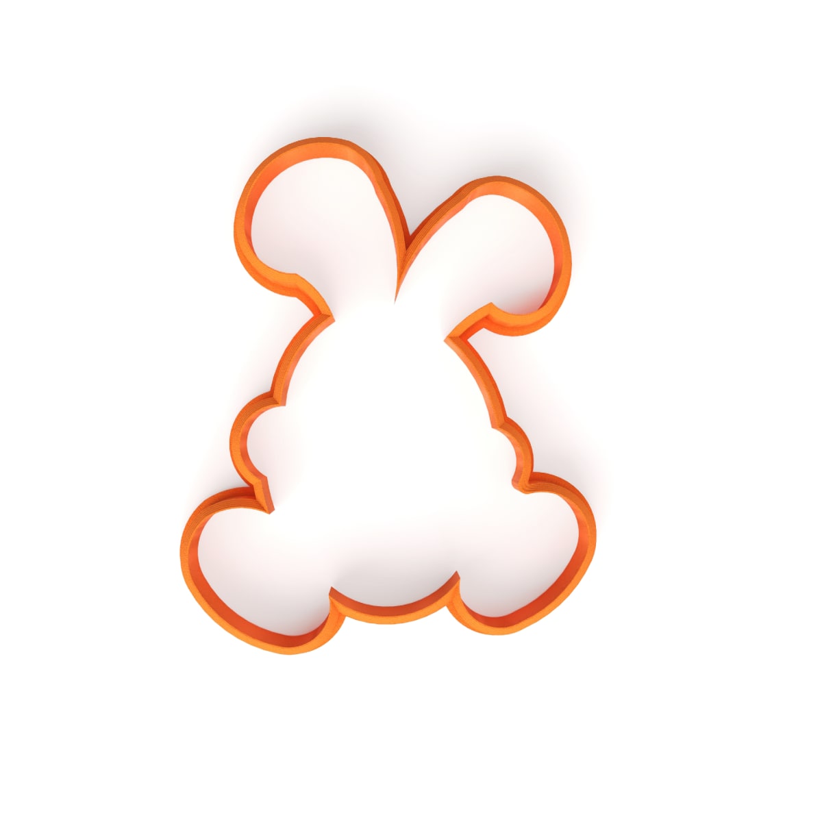 Cortador Huevo Conejo N°1 Plástico2