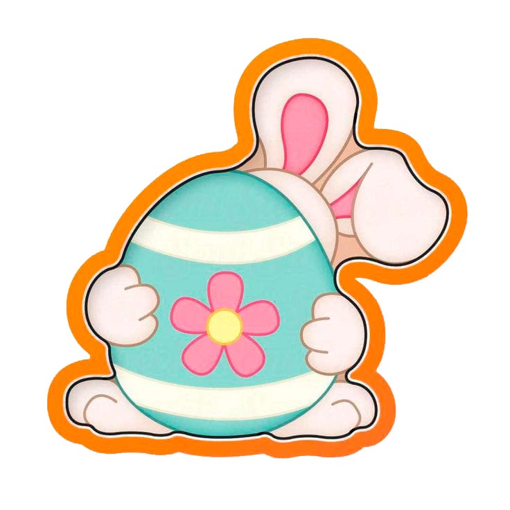 Cortador Huevo Conejo N°2 Plástico3