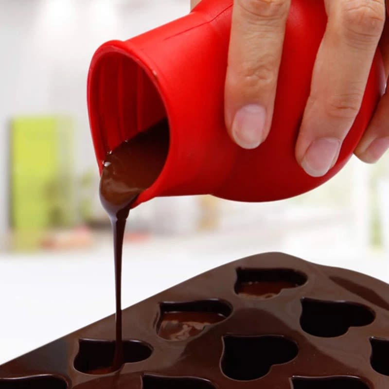 Recipiente para Derretir Chocolate Silicona2