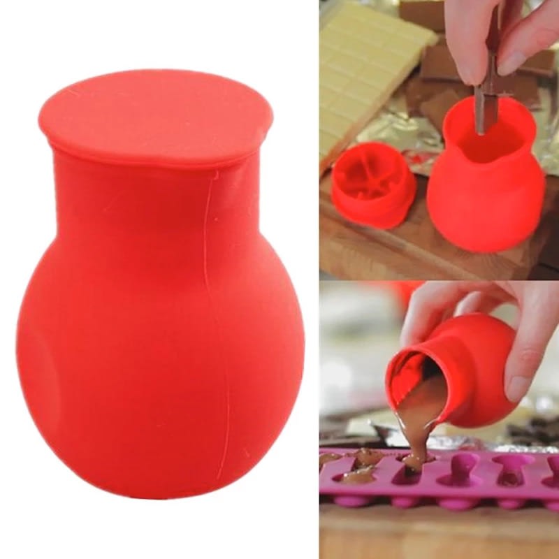 Recipiente para Derretir Chocolate Silicona3