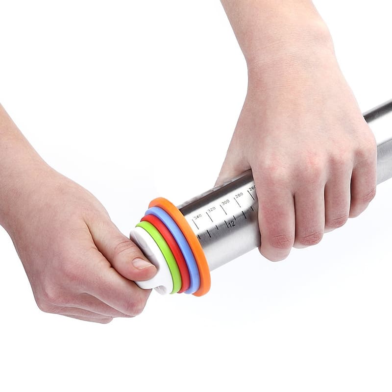 Rodillo Uslero Ajustable de Acero Inoxidable 43 cm.2