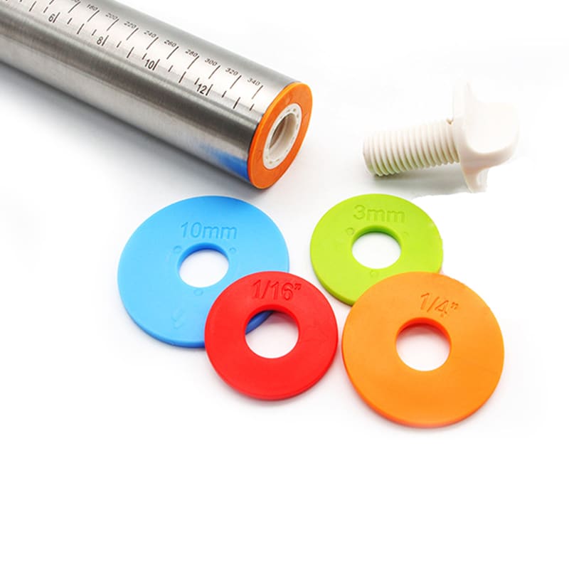 Rodillo Uslero Ajustable de Acero Inoxidable 43 cm.3