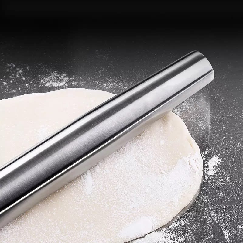 Rodillo Uslero Acero Inoxidable Liso 42,5 cm.2