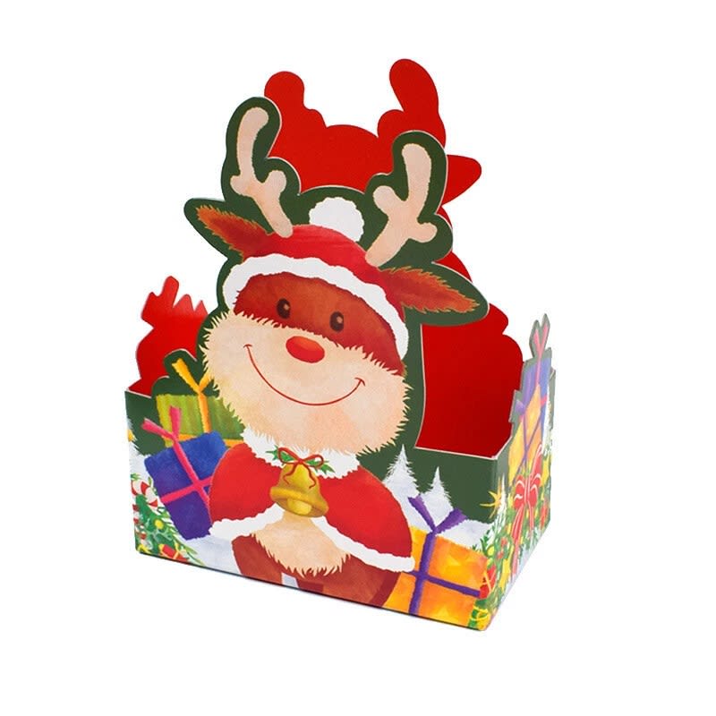 Set Bolsas con Base Cartulina Reno 12x7x30 cm. - 10 Unidades4