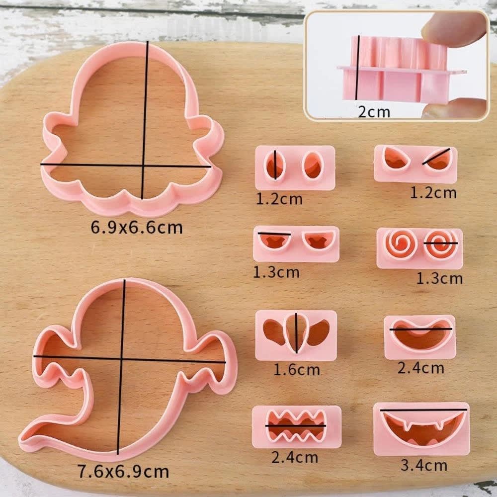 Set Cortador Marcador Fantasmas para Armar Plástico4