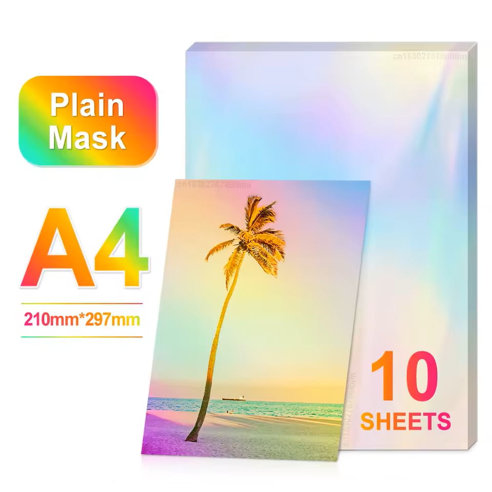 Laminado En Frío A4 Efecto Holográfico - 10 Hojas3
