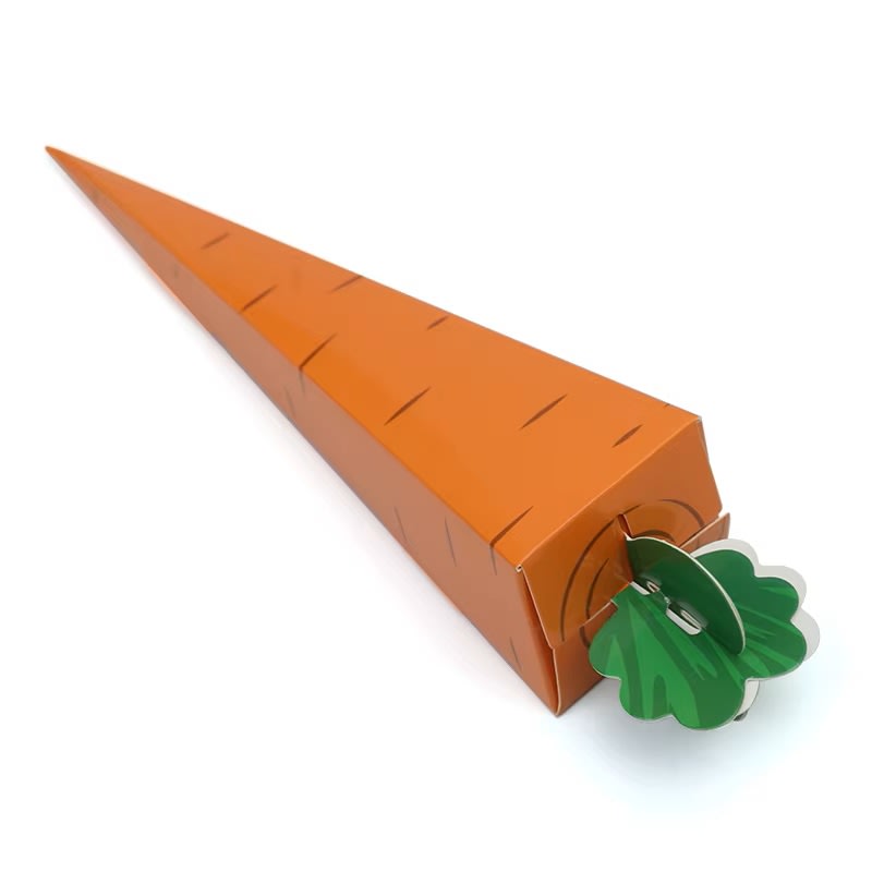 Caja Zanahoria Cartulina 10 Unidades7