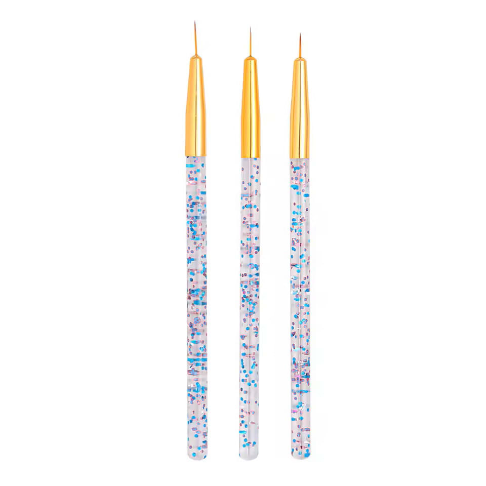 Set de Pinceles para Detalles 3 Piezas 0