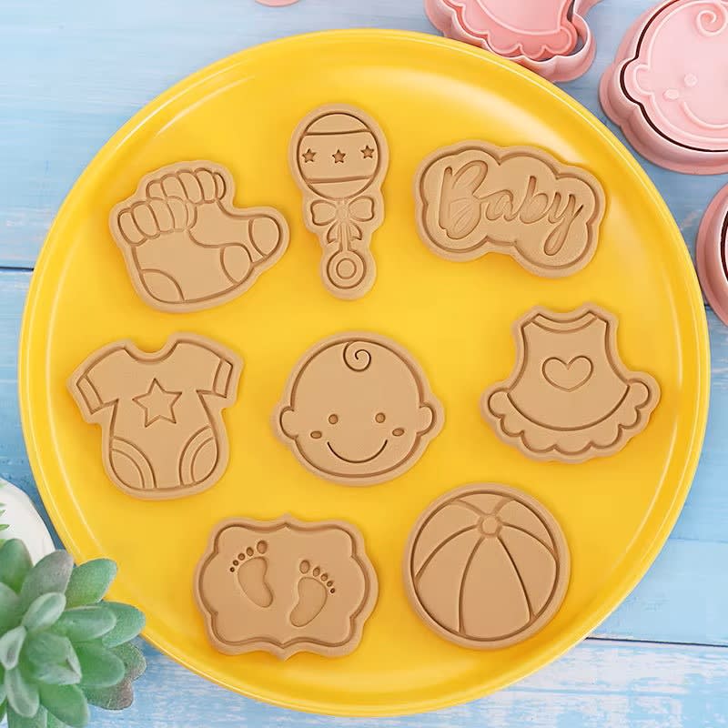 Set Cortador Marcador Baby Shower N°2 - 8 Diseños3