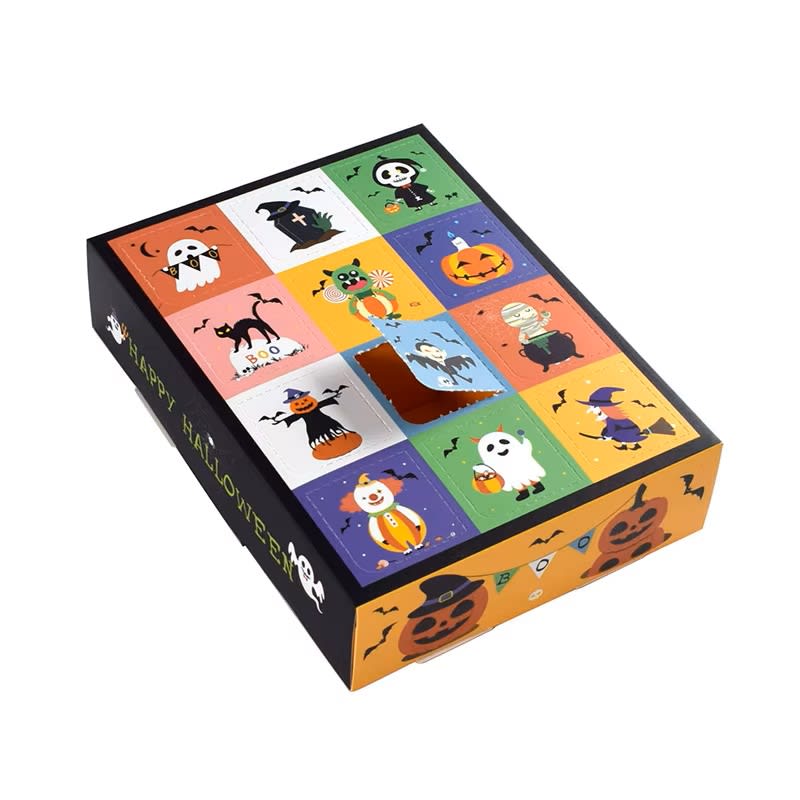 Set Cajas Sorpresa Halloween 12 Cavidades - 5 Unidades6