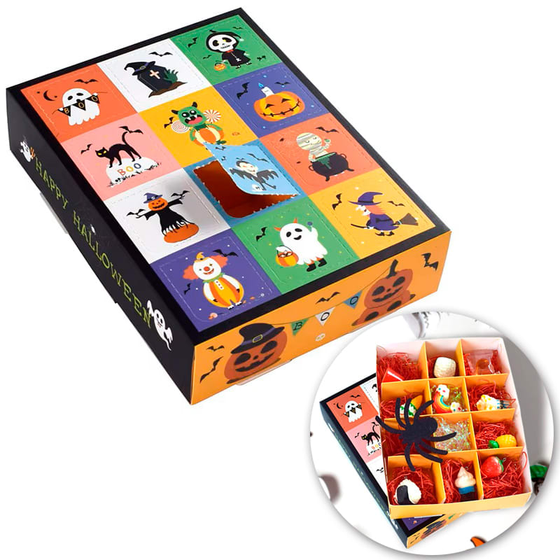 Set Cajas Sorpresa Halloween 12 Cavidades - 5 Unidades 0
