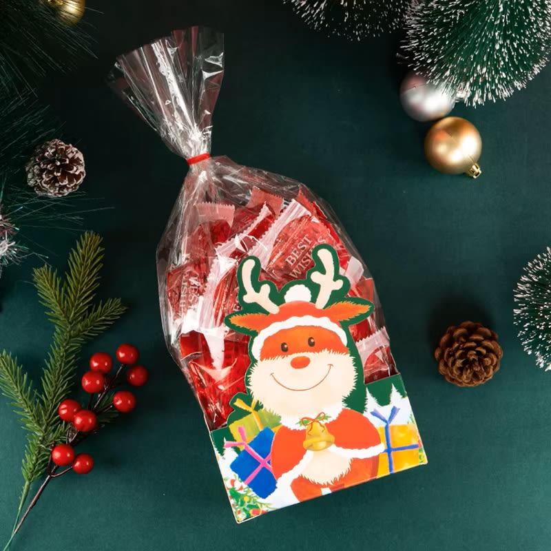 Set Bolsas con Base Cartulina Reno 12x7x30 cm. - 10 Unidades3