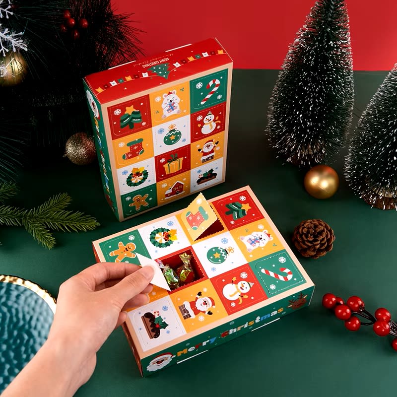 Set Cajas Calendario de Adviento 12 Días 5 Unidades2