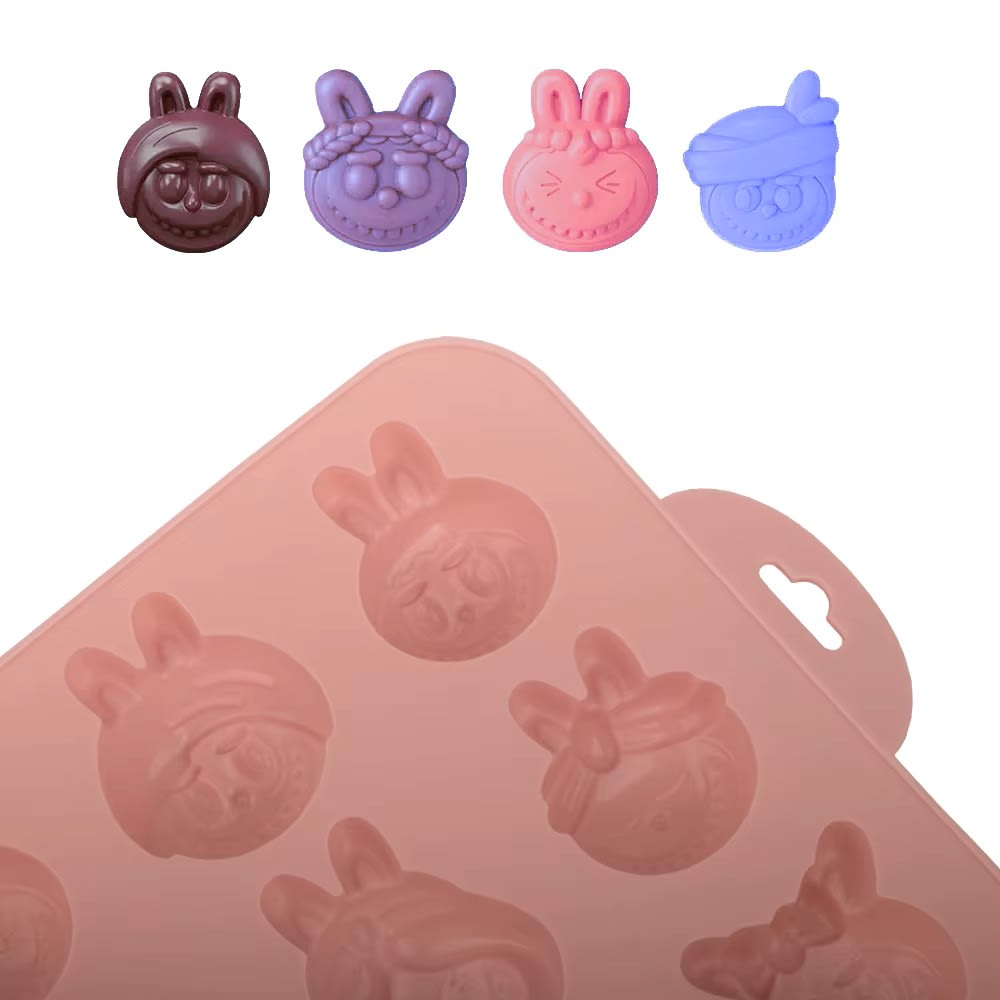 Molde Labubu 12 Cavidades Silicona4