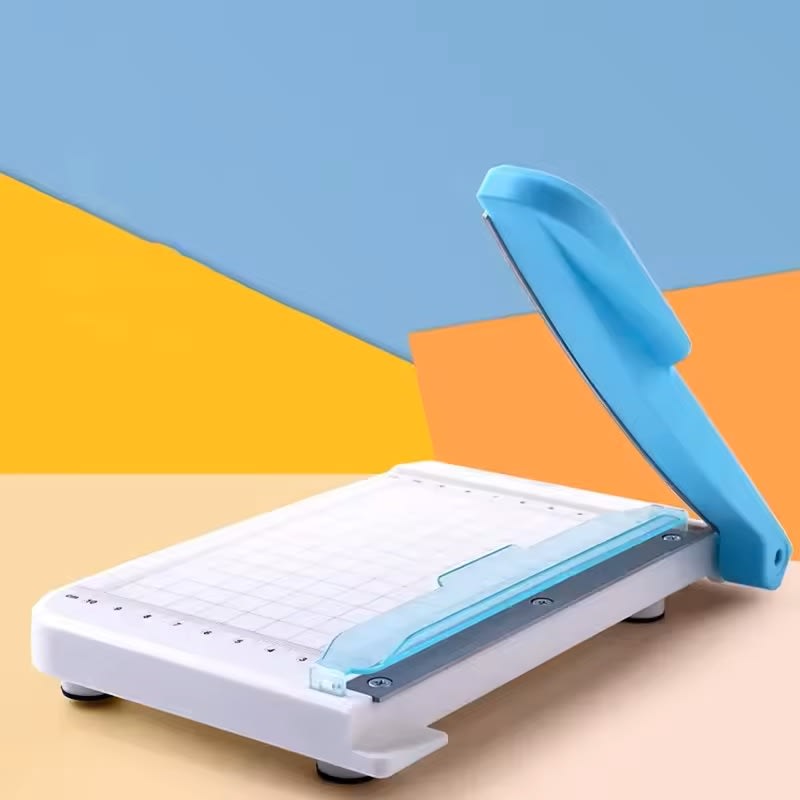 Mini Guillotina De Palanca Para Papel Fotos Kamei3