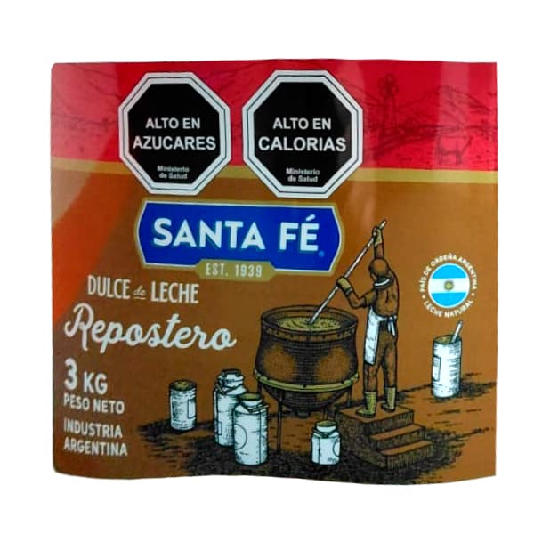 Dulce de Leche Repostero Santa Fe 3 kg.2