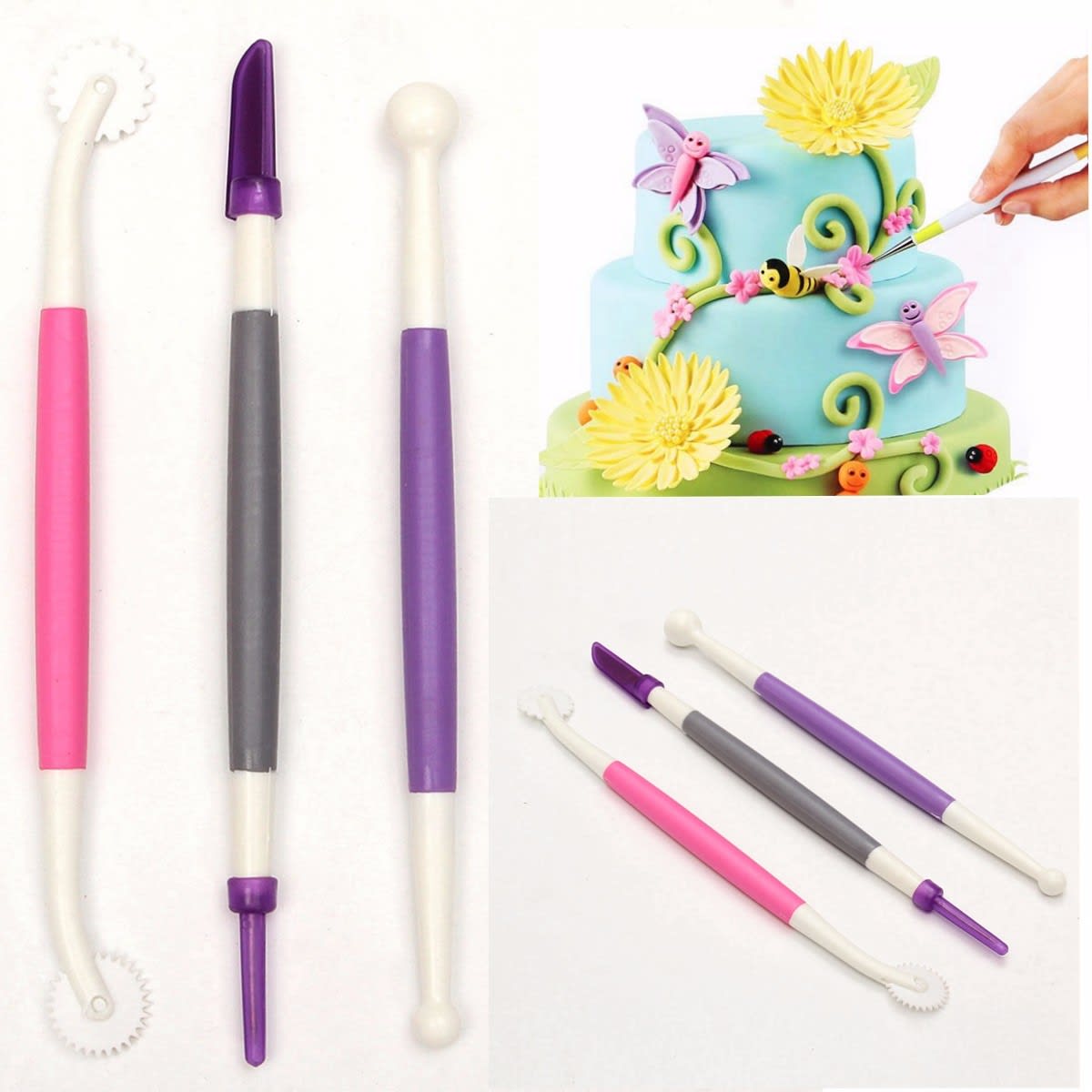 Set Herramientas para Modelar 3 Piezas2