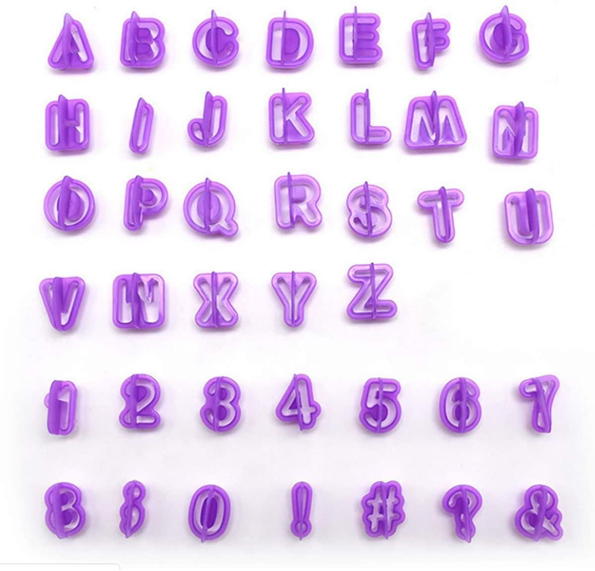 Set Cortadores Letras y Números 40 Piezas3