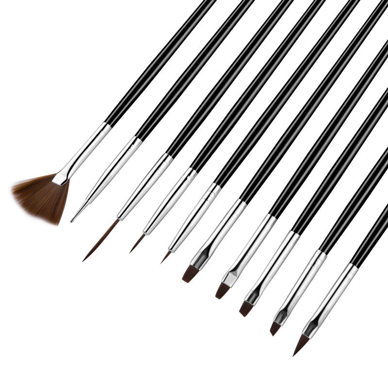 Set de Pinceles 9 Piezas + Punzón3