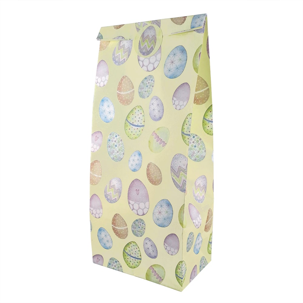 Set Bolsas de Papel + Stickers Pascua N°1 - 12 Unidades1