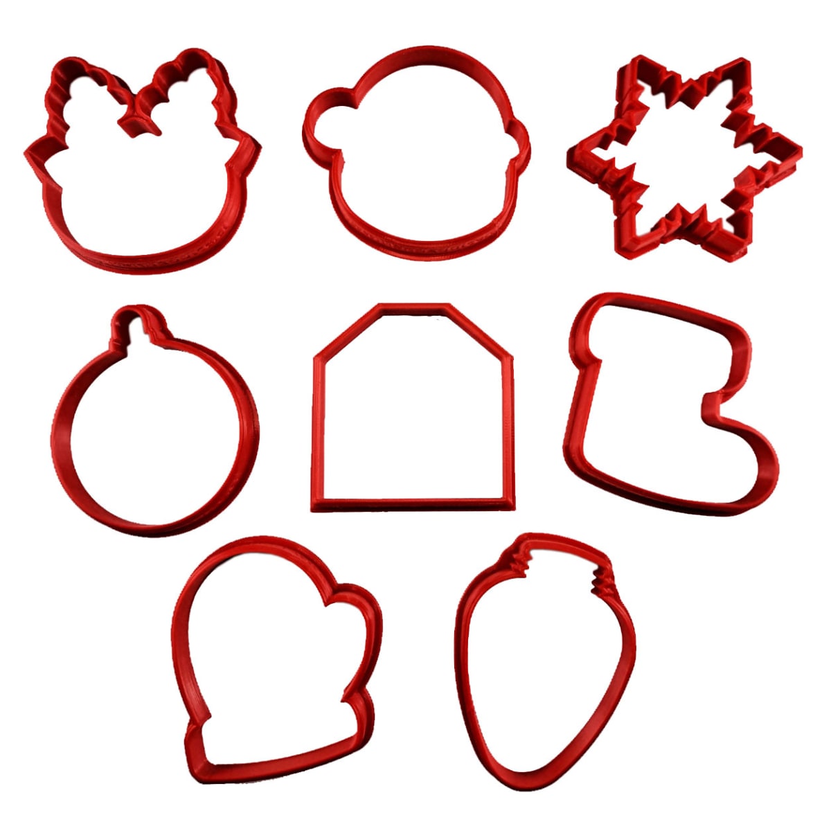 Set Cortadores Plásticos Calendario de Adviento 24 Piezas3