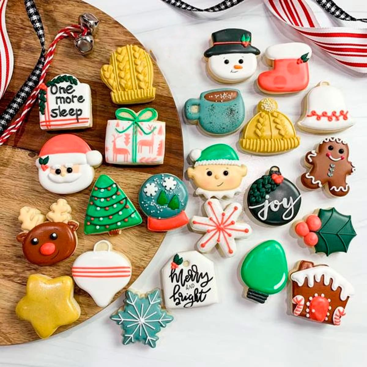 Set Cortadores Plásticos Calendario de Adviento 24 Piezas6