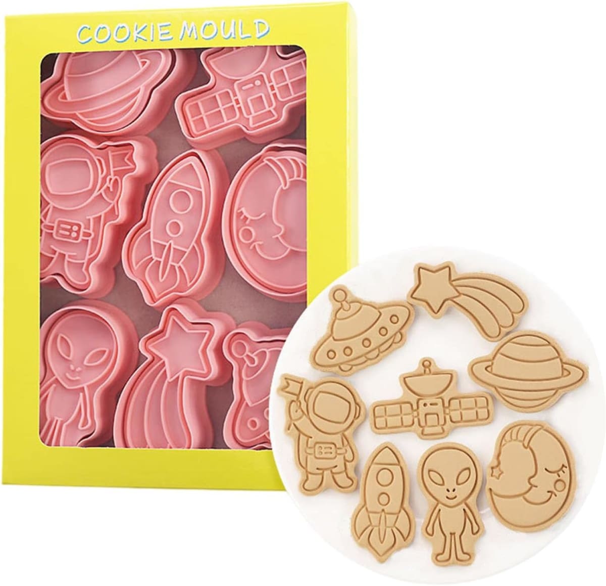 Set Cortador Marcador Espacial 8 Diseños2