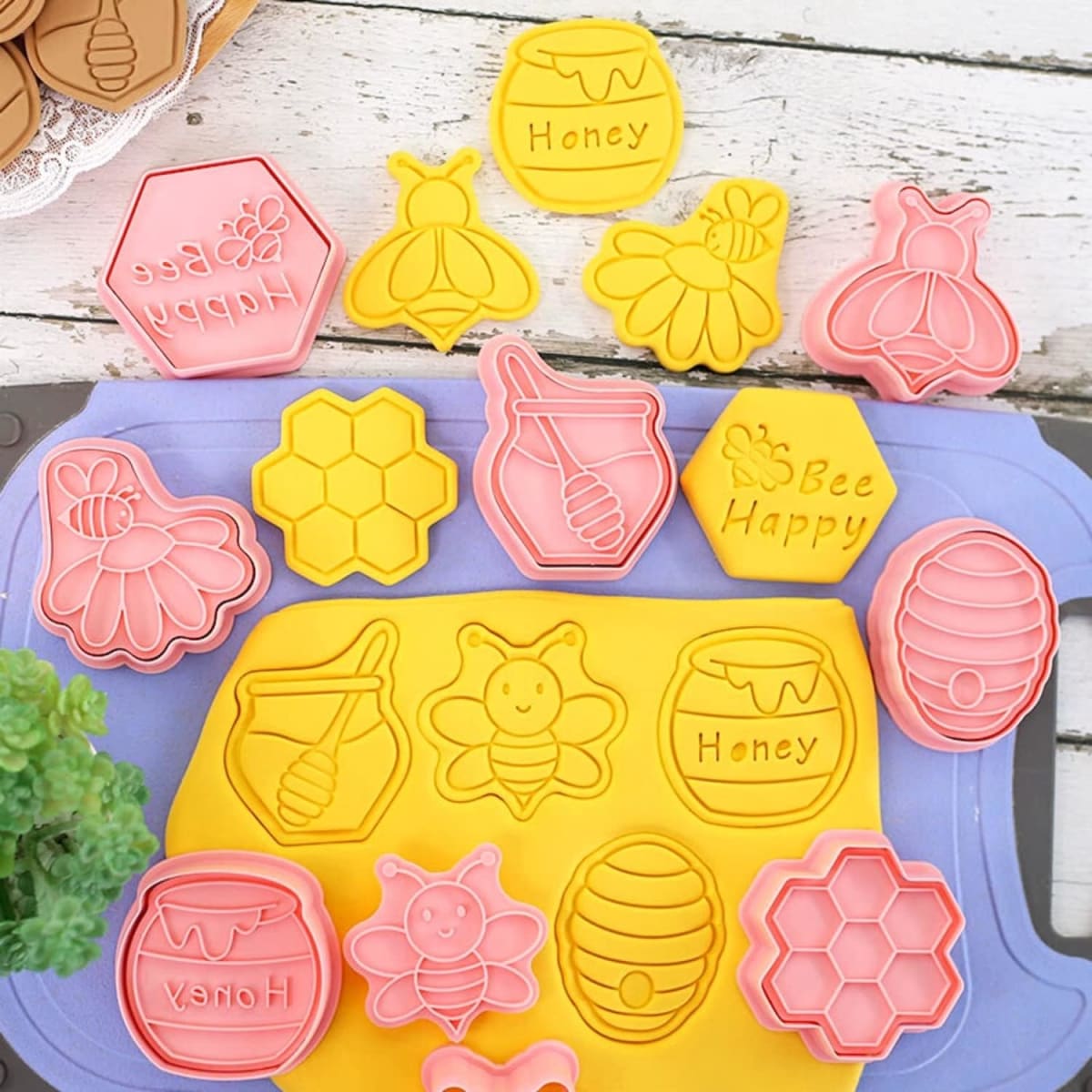 Set Cortador Marcador Abejas 8 Diseños4