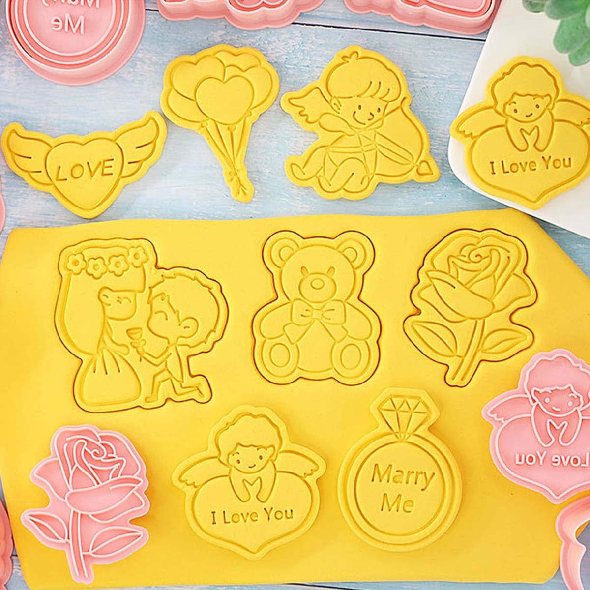 Set Cortador Marcador Amor 8 Diseños3