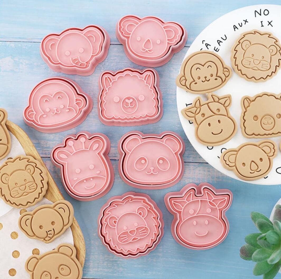 Set Cortador Marcador Animales N°4 - 8 Diseños2