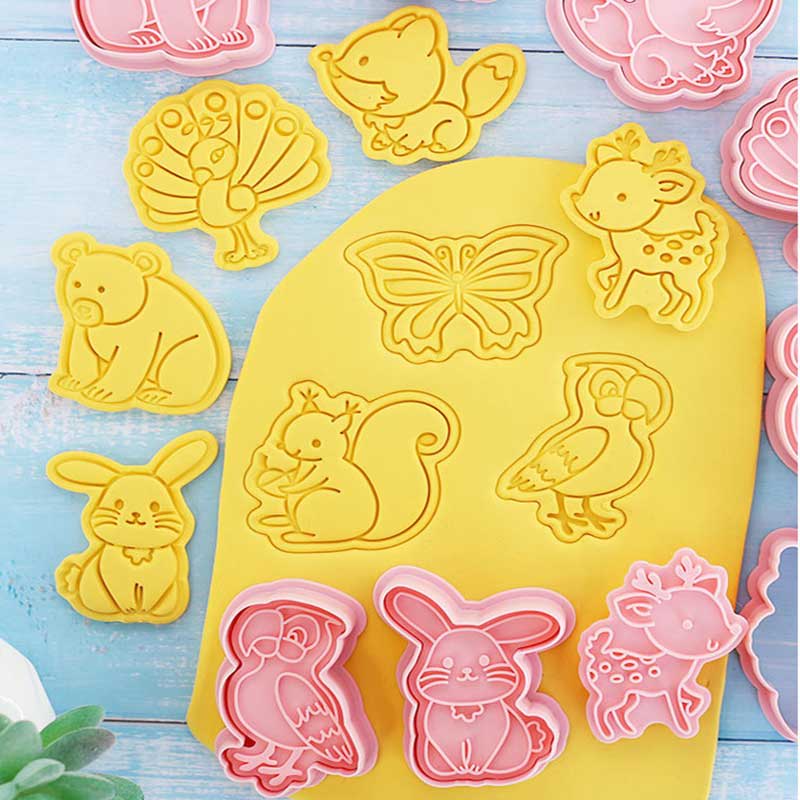 Set Cortador Marcador Animales N°1 - 8 Diseños5