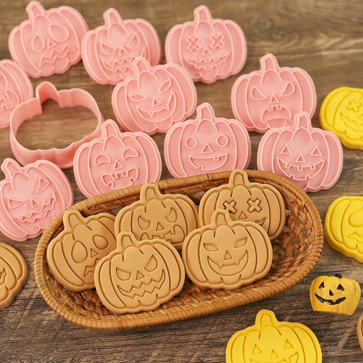 Set Cortador Marcador Calabazas 10 Diseños2