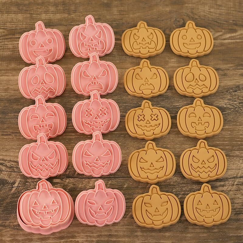 Set Cortador Marcador Calabazas 10 Diseños3