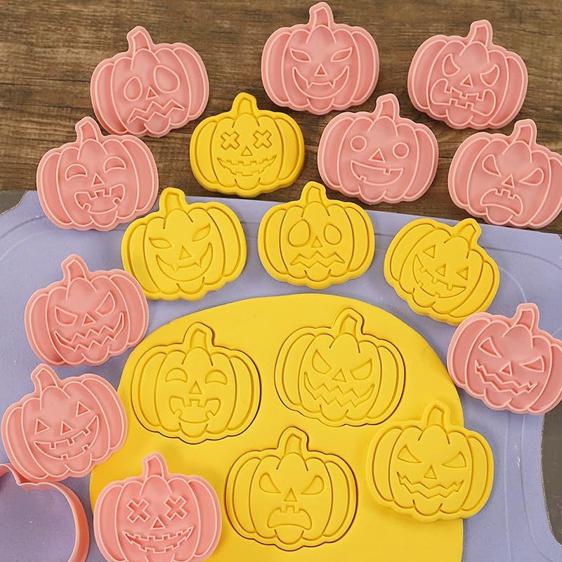 Set Cortador Marcador Calabazas 10 Diseños5