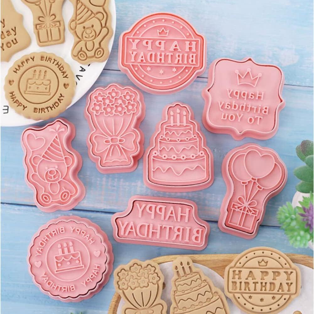 Set Cortador Marcador Cumpleaños 8 Diseños2