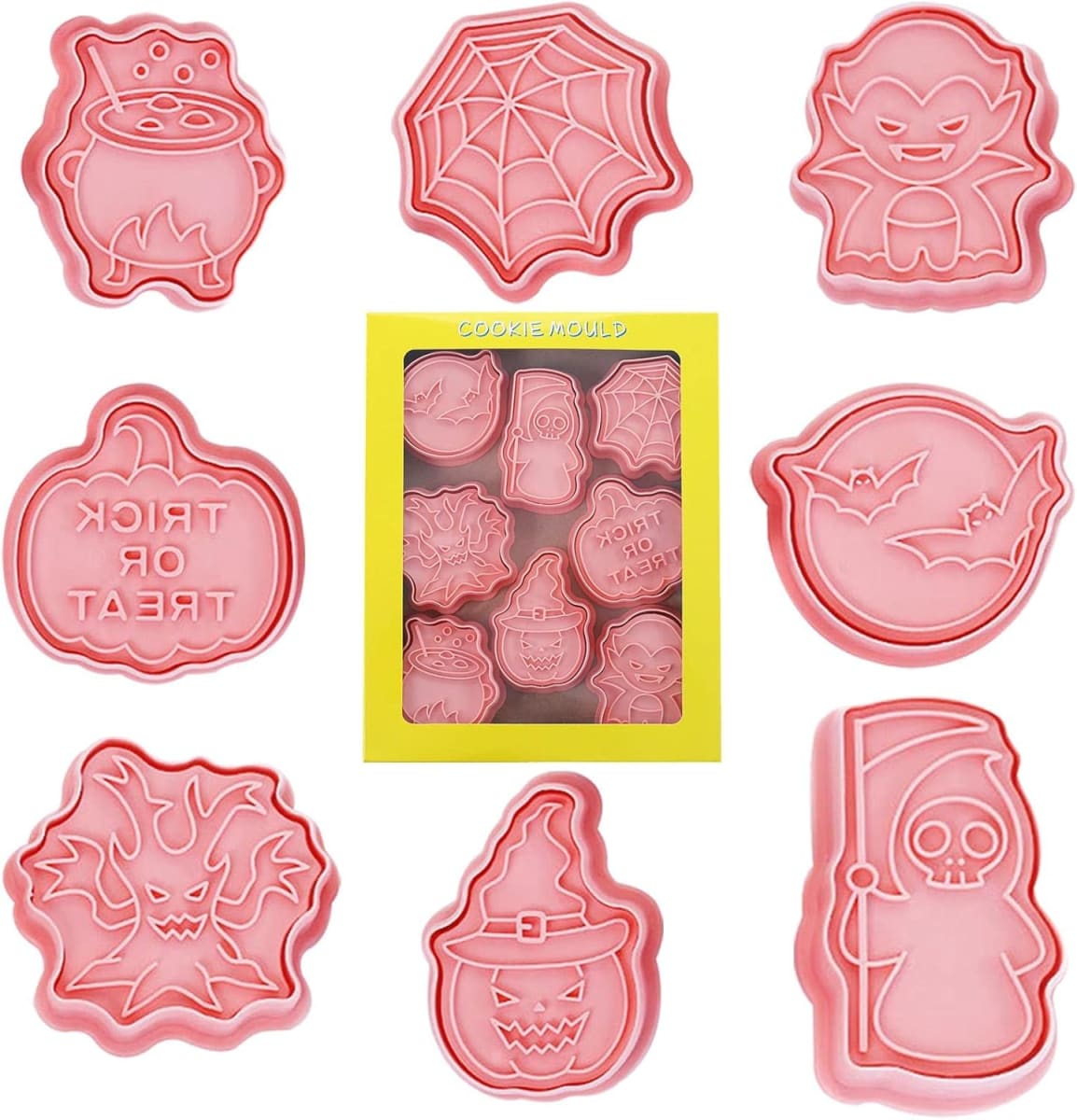 Set Cortador Marcador Halloween N°3 8 Diseños 0