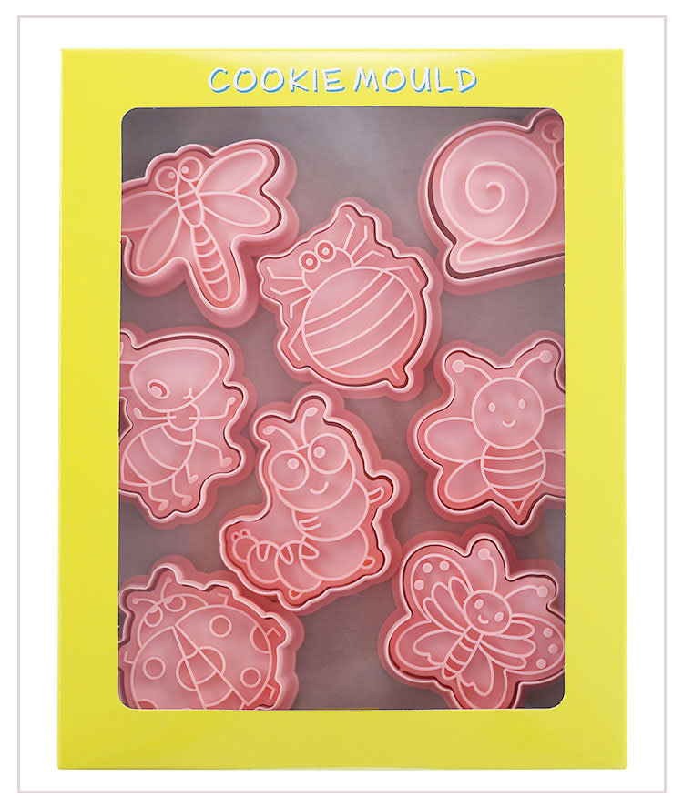 Set Cortador Marcador Insectos 8 Diseños2