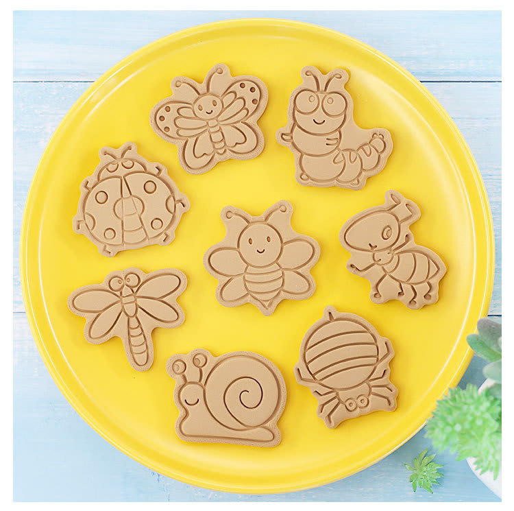 Set Cortador Marcador Insectos 8 Diseños3