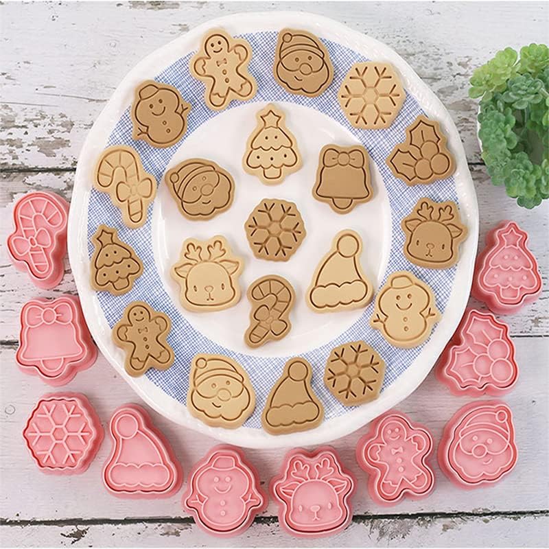 Set Cortador Marcador Navidad N°3 10 Diseños3