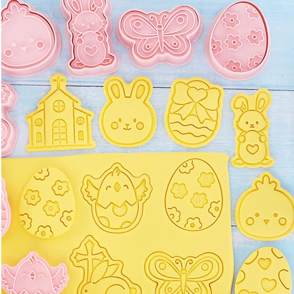 Set Cortador Marcador Pascua N°1 10 Diseños4