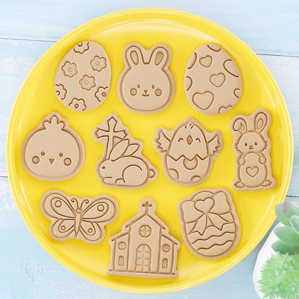 Set Cortador Marcador Pascua N°1 10 Diseños5