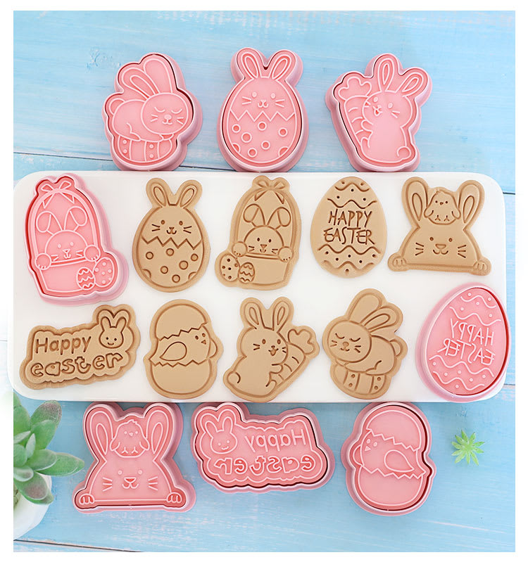 Set Cortador Marcador Pascua N°3 8 Diseños2