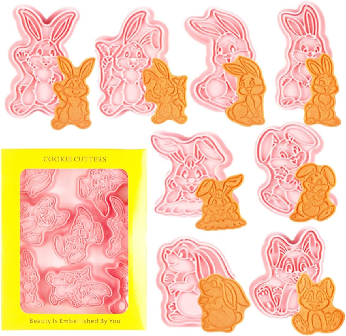 Set Cortador Marcador Pascua N°4 8 Diseños3
