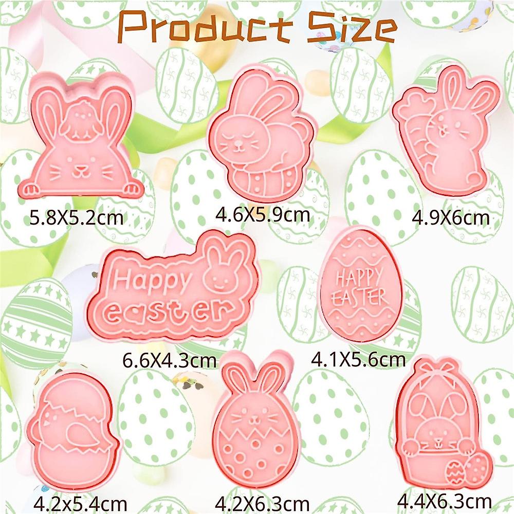 Set Cortador Marcador Pascua N°6 8 Diseños4