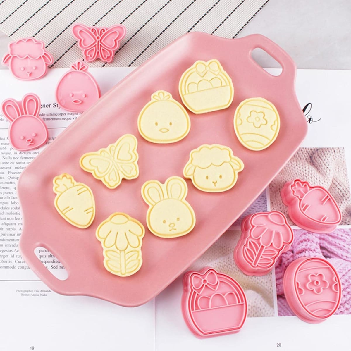 Set Cortador Marcador Pascua N°8 8 Diseños4