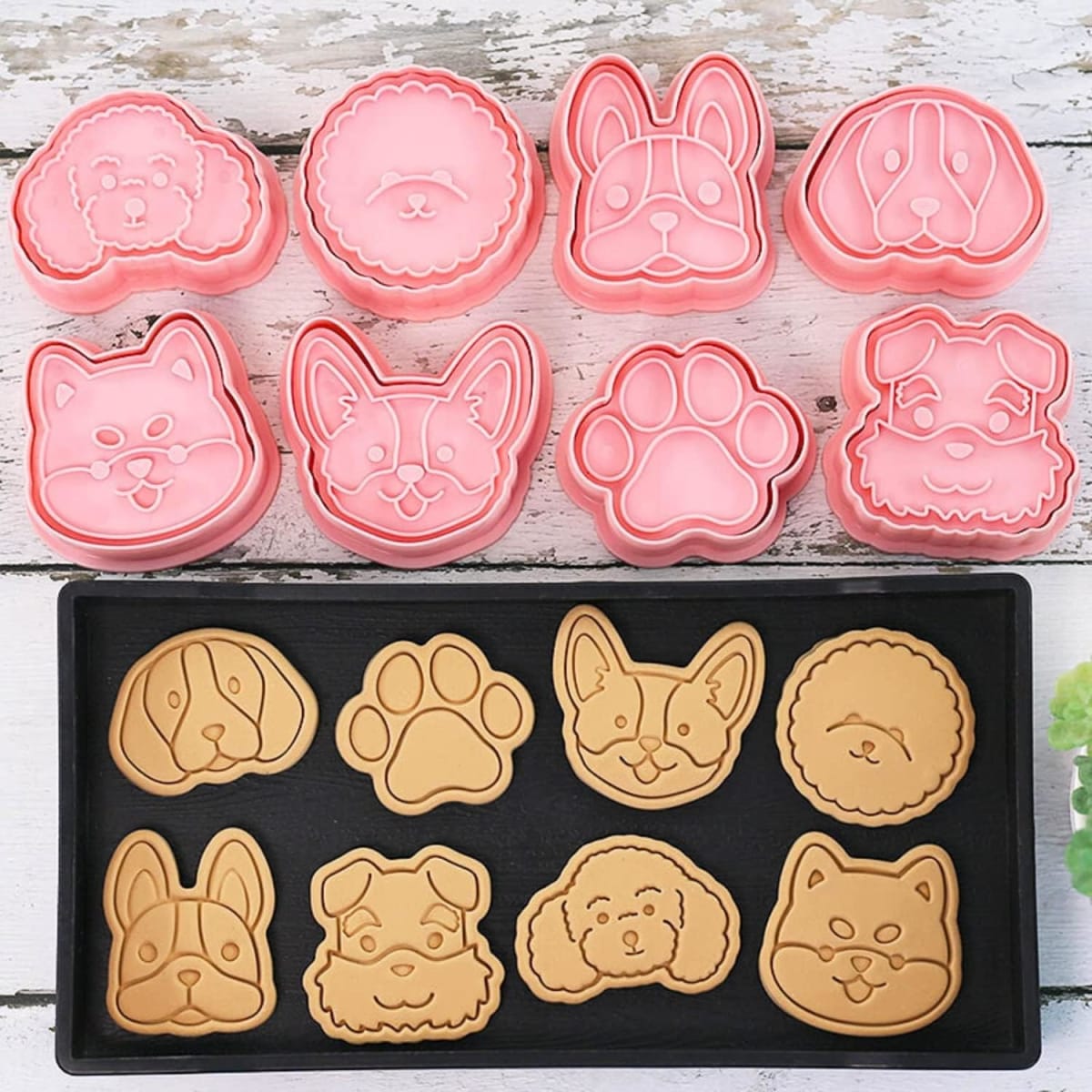 Set Cortador Marcador Perros N°3 - 8 Diseños2