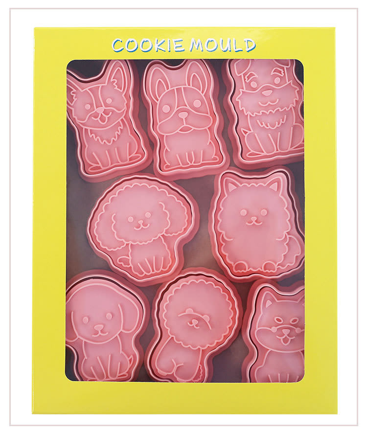 Set Cortador Marcador Perros N°2 8 Diseños4