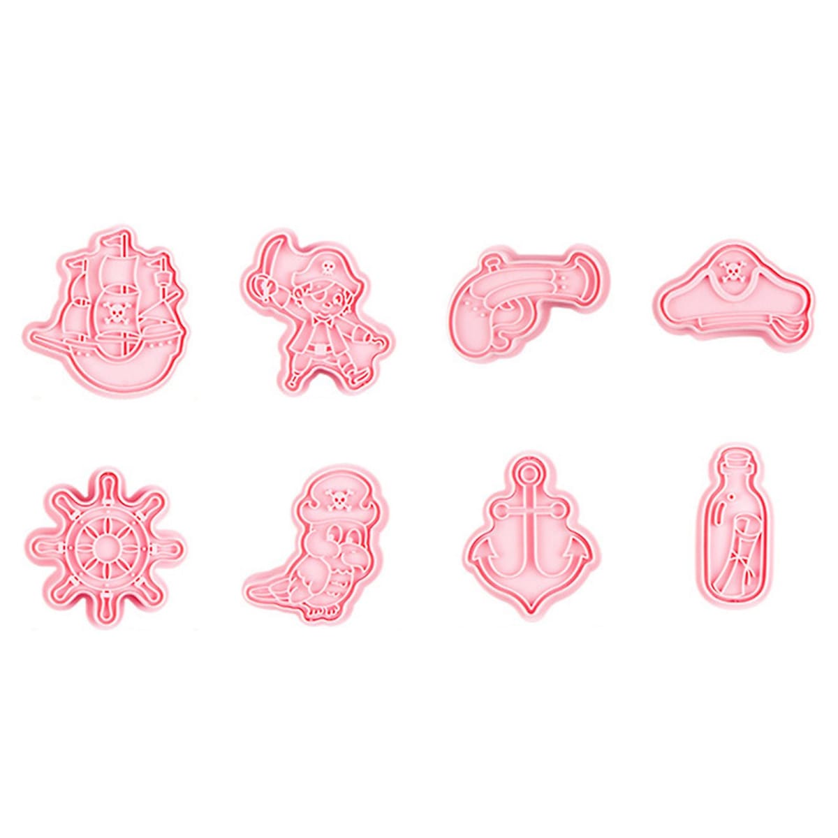 Set Cortador Marcador Piratas 8 Diseños3